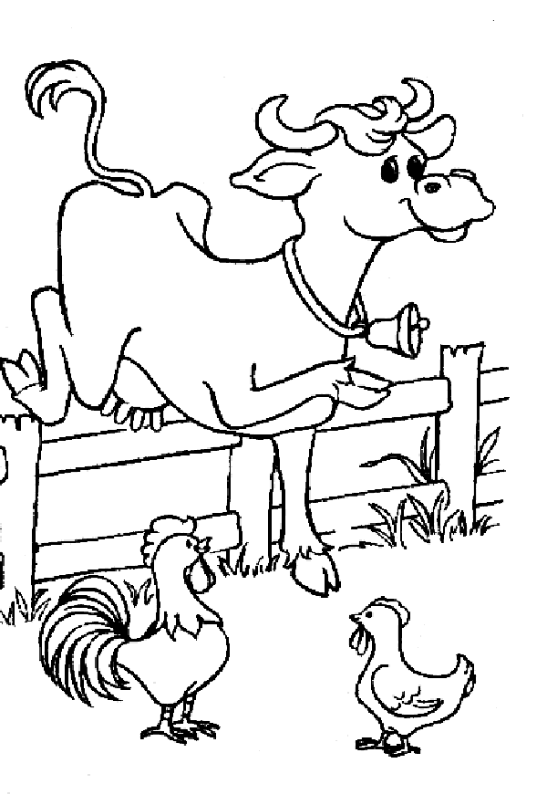 Disegno da colorare: Mucca (Animali) #13235 - Pagine da Colorare Stampabili Gratuite