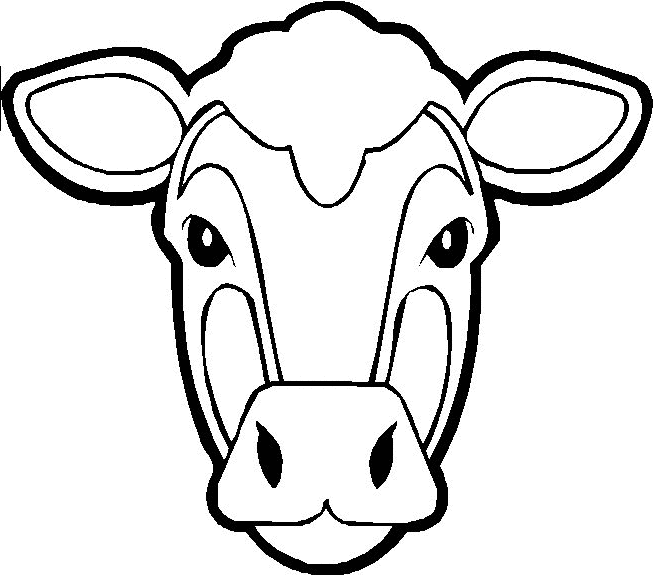 Disegno da colorare: Mucca (Animali) #13241 - Pagine da Colorare Stampabili Gratuite