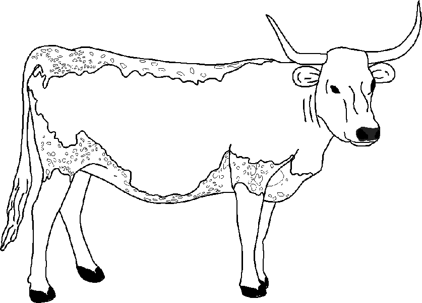 Disegno da colorare: Mucca (Animali) #13244 - Pagine da Colorare Stampabili Gratuite
