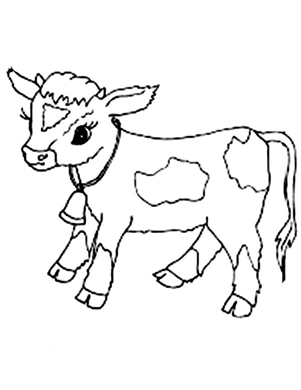 Disegno da colorare: Mucca (Animali) #13264 - Pagine da Colorare Stampabili Gratuite