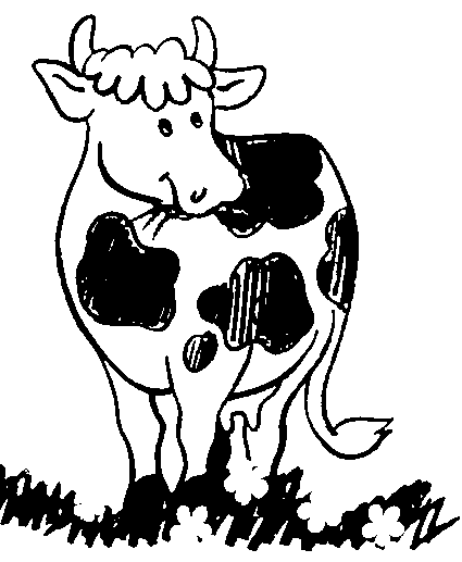 Disegno da colorare: Mucca (Animali) #13289 - Pagine da Colorare Stampabili Gratuite