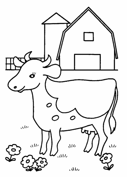 Disegno da colorare: Mucca (Animali) #13311 - Pagine da Colorare Stampabili Gratuite