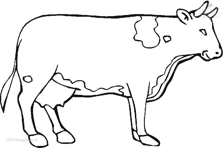 Disegno da colorare: Mucca (Animali) #13319 - Pagine da Colorare Stampabili Gratuite