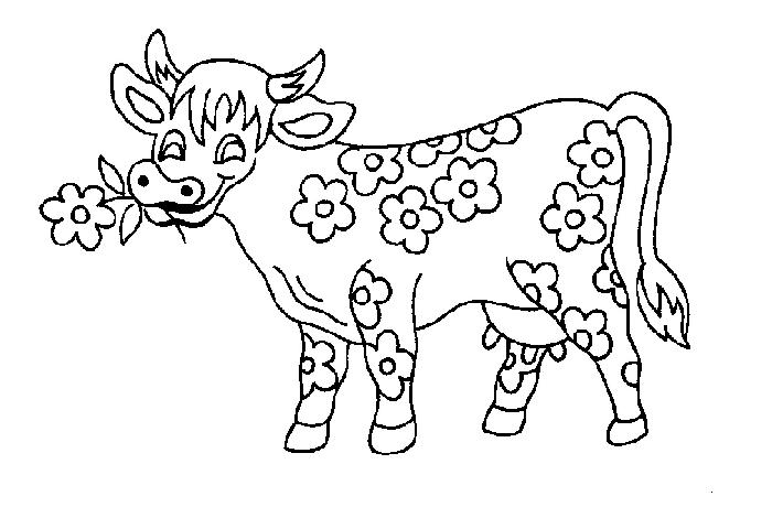 Disegno da colorare: Mucca (Animali) #13326 - Pagine da Colorare Stampabili Gratuite