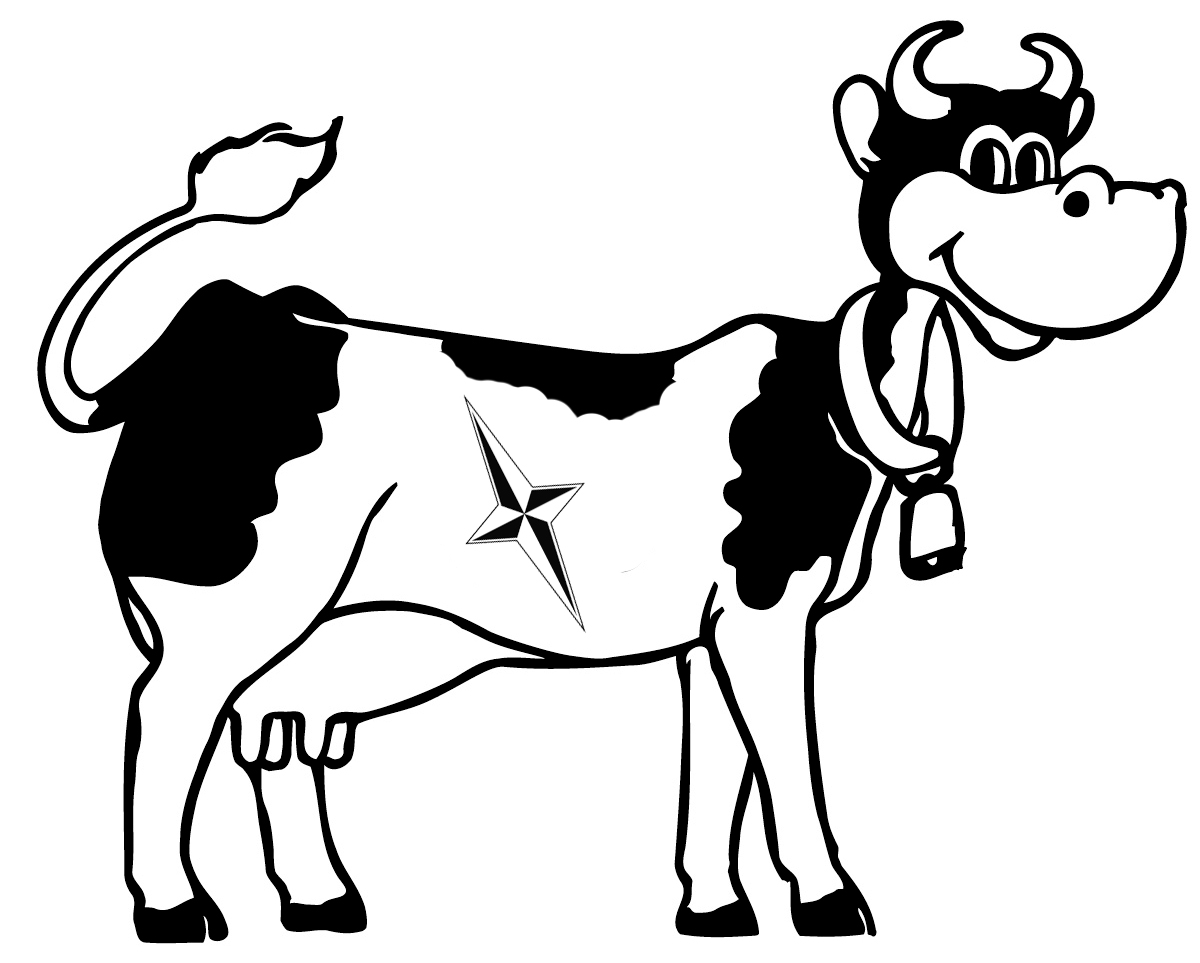 Disegno da colorare: Mucca (Animali) #13354 - Pagine da Colorare Stampabili Gratuite