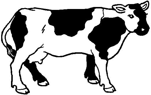 Disegno da colorare: Mucca (Animali) #13355 - Pagine da Colorare Stampabili Gratuite