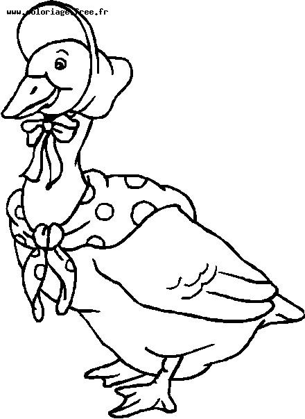 Disegno da colorare: Oca (Animali) #11682 - Pagine da Colorare Stampabili Gratuite
