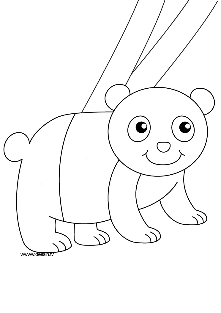 Disegno da colorare: Panda (Animali) #12487 - Pagine da Colorare Stampabili Gratuite