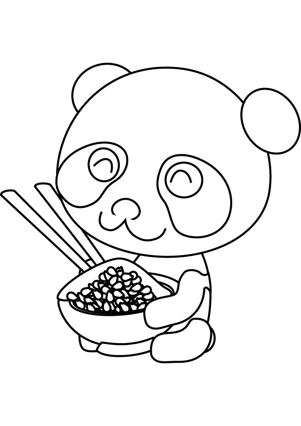 Disegno da colorare: Panda (Animali) #12494 - Pagine da Colorare Stampabili Gratuite