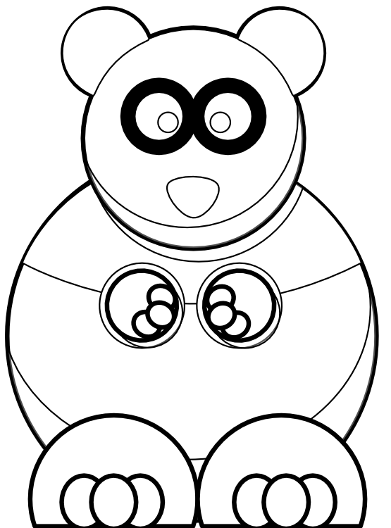 Disegno da colorare: Panda (Animali) #12526 - Pagine da Colorare Stampabili Gratuite