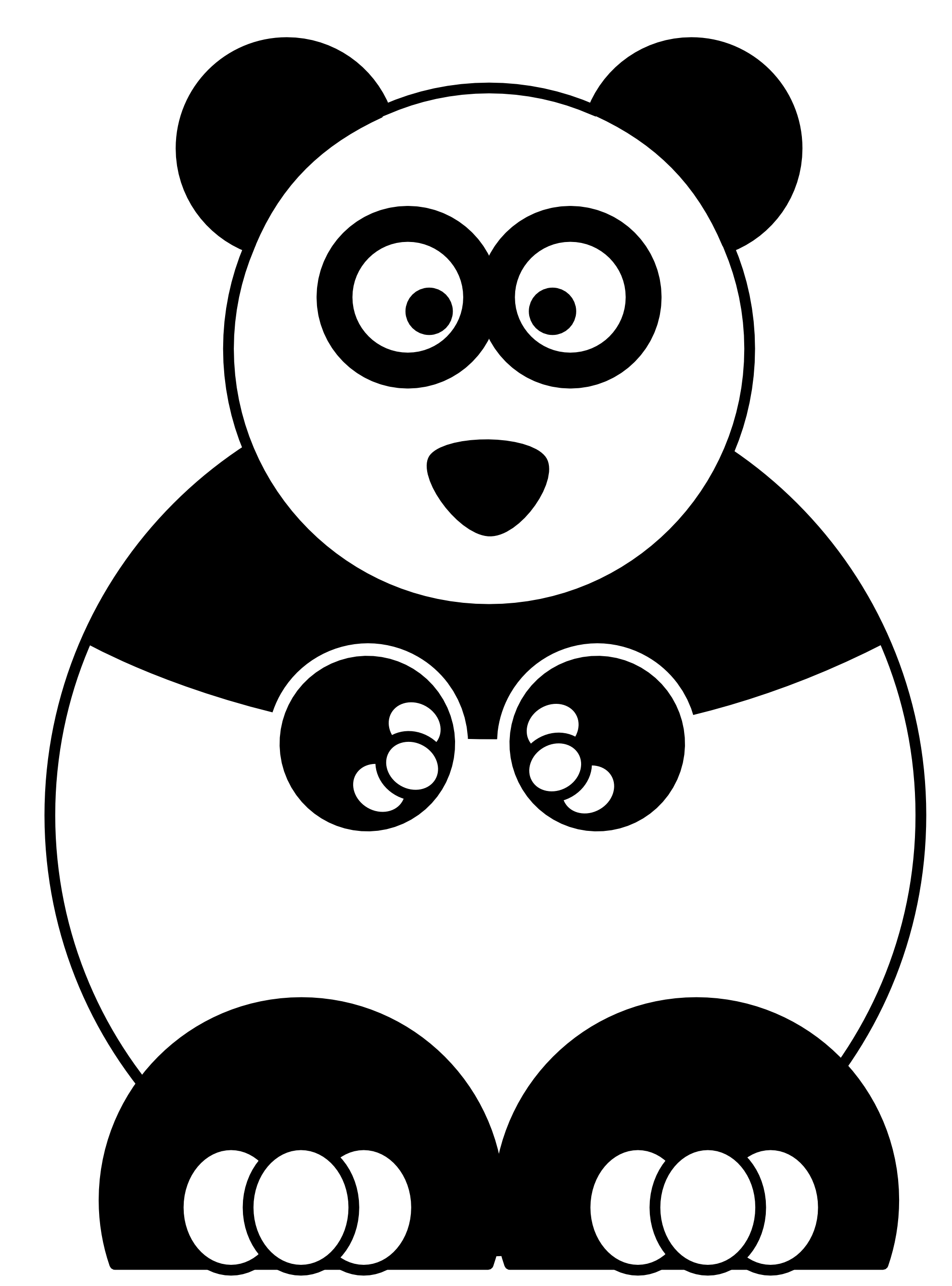 Disegno da colorare: Panda (Animali) #12538 - Pagine da Colorare Stampabili Gratuite