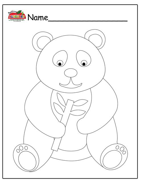 Disegno da colorare: Panda (Animali) #12580 - Pagine da Colorare Stampabili Gratuite