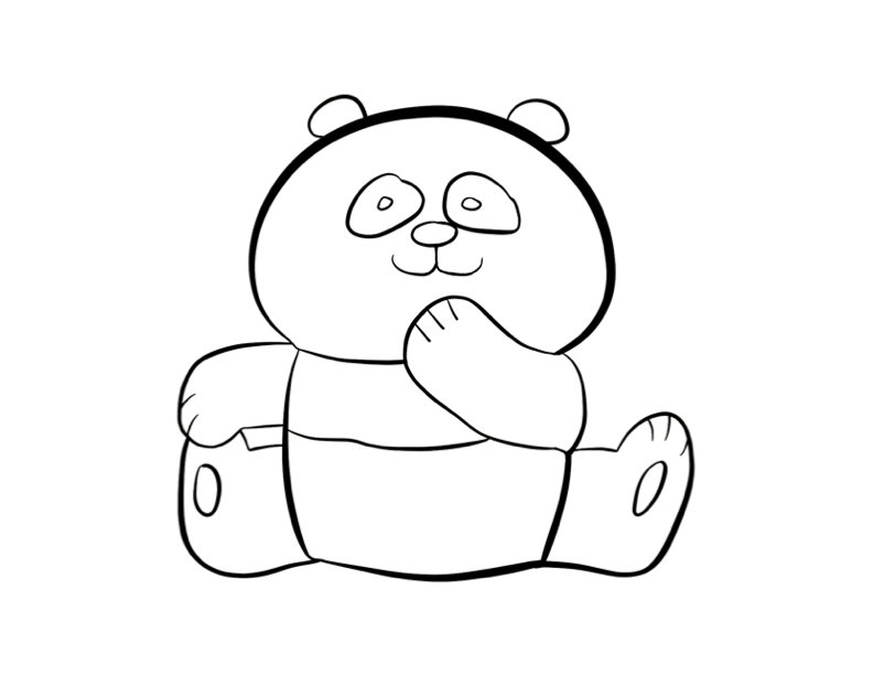 Disegno da colorare: Panda (Animali) #12588 - Pagine da Colorare Stampabili Gratuite