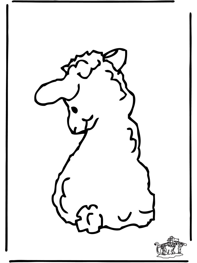 Disegno da colorare: Pecora (Animali) #11512 - Pagine da Colorare Stampabili Gratuite