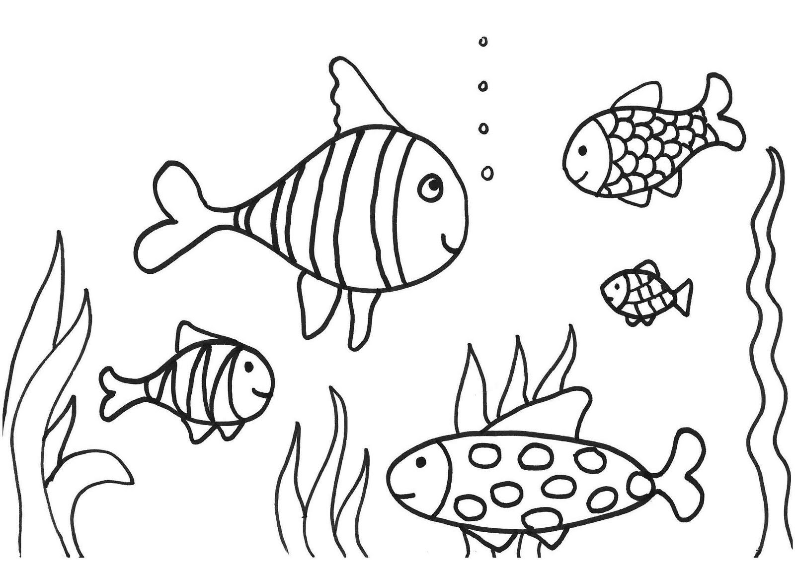 Disegno da colorare: Pescare (Animali) #17061 - Pagine da Colorare Stampabili Gratuite
