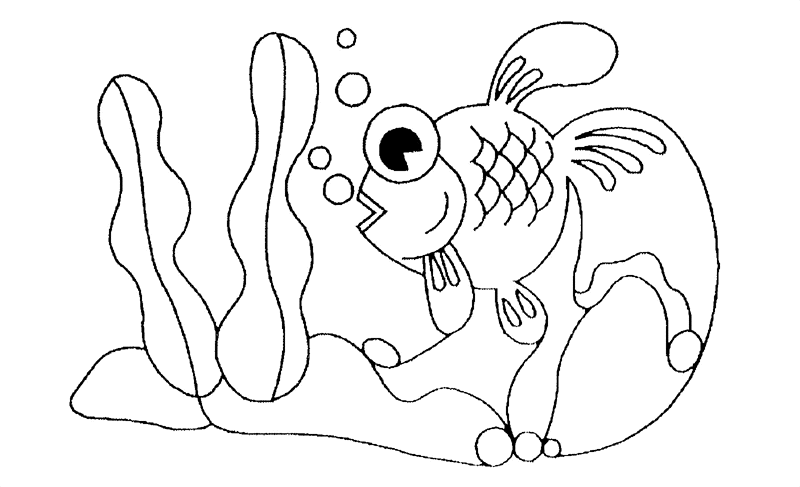 Disegno da colorare: Pescare (Animali) #17207 - Pagine da Colorare Stampabili Gratuite