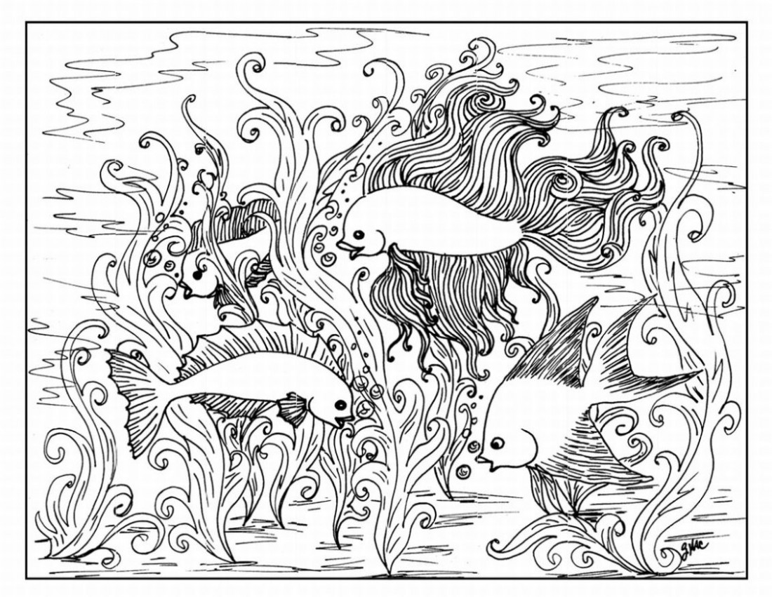 Disegno da colorare: Pescare (Animali) #17210 - Pagine da Colorare Stampabili Gratuite