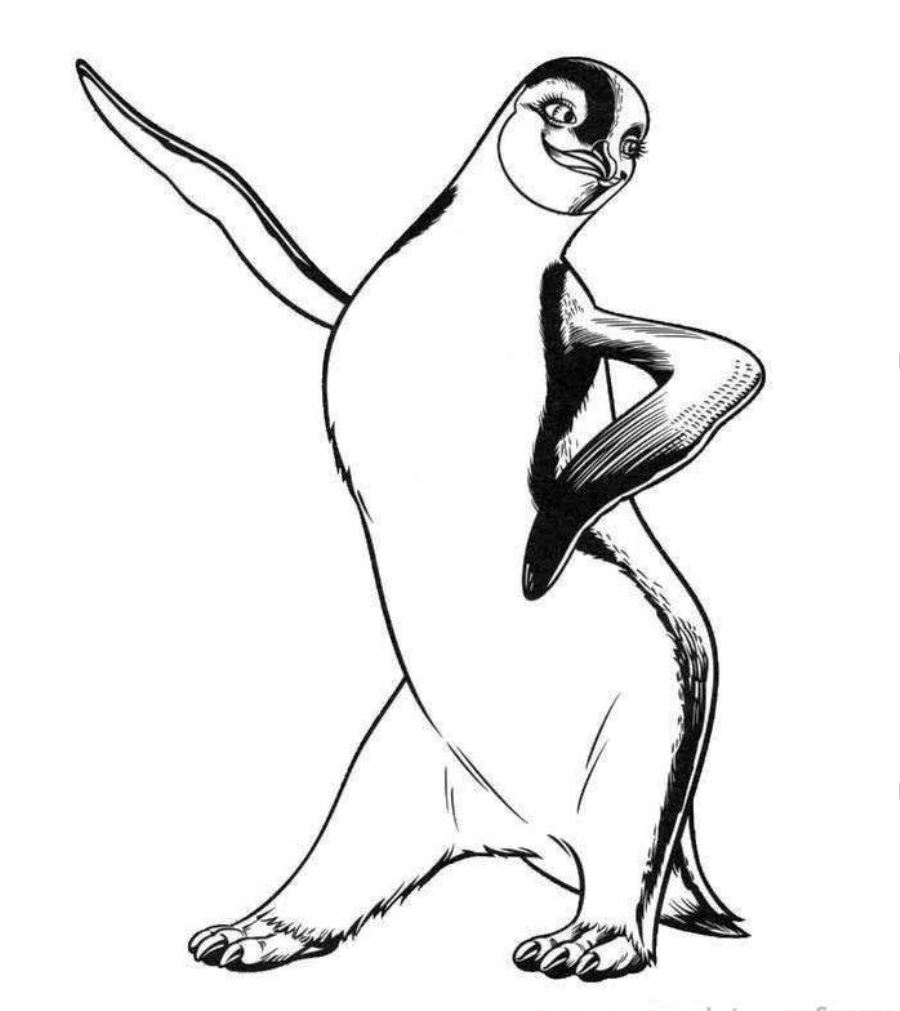 Disegno da colorare: Pinguino (Animali) #16948 - Pagine da Colorare Stampabili Gratuite