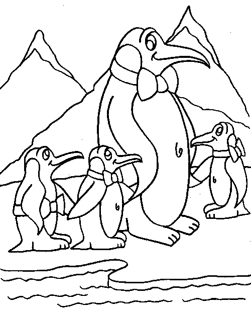 Disegno da colorare: Pinguino (Animali) #16958 - Pagine da Colorare Stampabili Gratuite