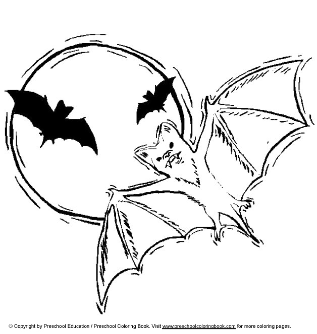 Disegno da colorare: Pipistrello (Animali) #1979 - Pagine da Colorare Stampabili Gratuite
