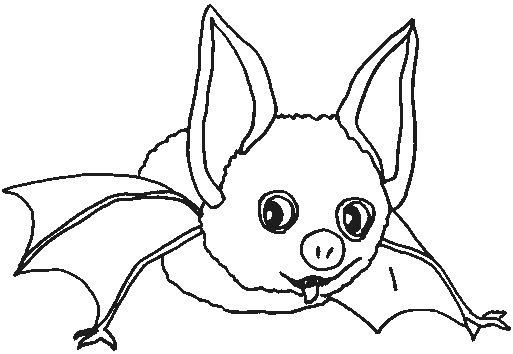 Disegno da colorare: Pipistrello (Animali) #1987 - Pagine da Colorare Stampabili Gratuite