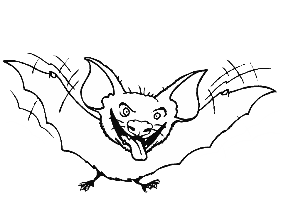 Disegno da colorare: Pipistrello (Animali) #1991 - Pagine da Colorare Stampabili Gratuite