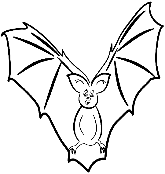 Disegno da colorare: Pipistrello (Animali) #2007 - Pagine da Colorare Stampabili Gratuite