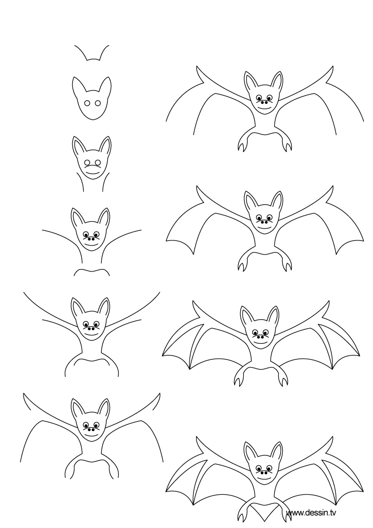 Disegno da colorare: Pipistrello (Animali) #2098 - Pagine da Colorare Stampabili Gratuite