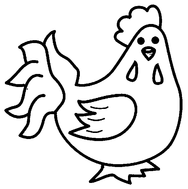 Disegno da colorare: Pollo (Animali) #17247 - Pagine da Colorare Stampabili Gratuite