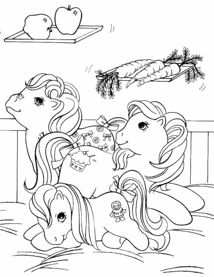 Disegno da colorare: Pony (Animali) #17941 - Pagine da Colorare Stampabili Gratuite