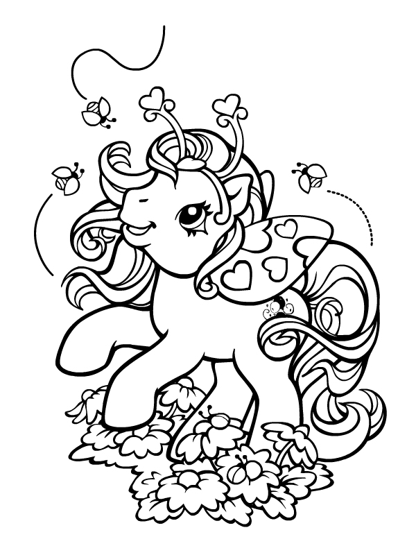 Disegno da colorare: Pony (Animali) #17990 - Pagine da Colorare Stampabili Gratuite