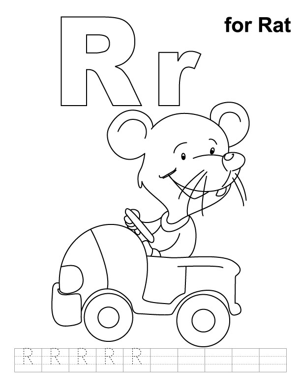 Disegno da colorare: Ratto (Animali) #15212 - Pagine da Colorare Stampabili Gratuite