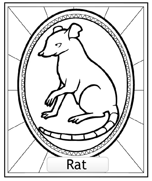 Disegno da colorare: Ratto (Animali) #15220 - Pagine da Colorare Stampabili Gratuite