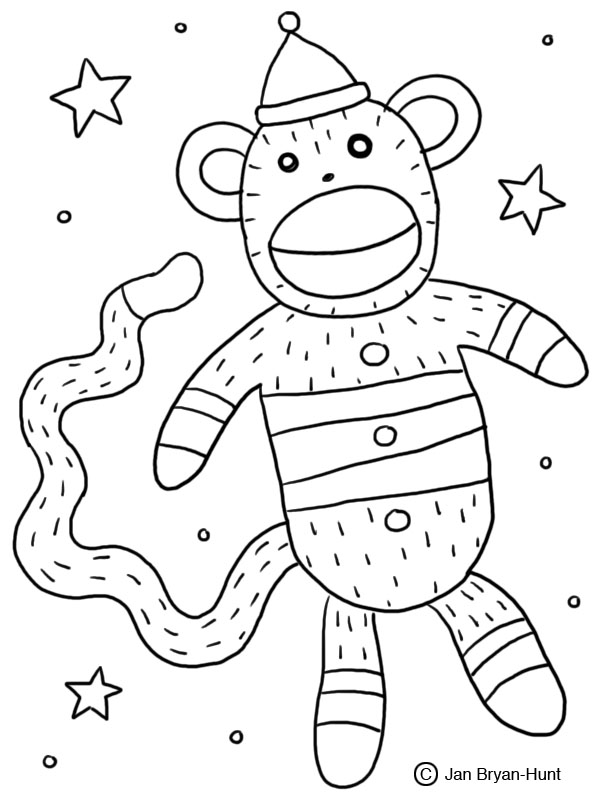 Disegno da colorare: Scimmia (Animali) #14179 - Pagine da Colorare Stampabili Gratuite