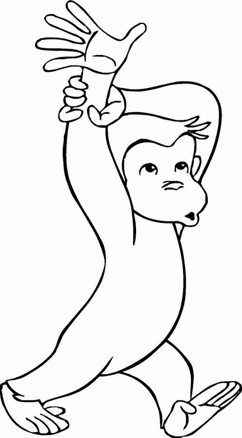 Disegno da colorare: Scimpanzé (Animali) #2792 - Pagine da Colorare Stampabili Gratuite