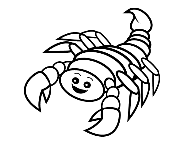 Disegno da colorare: Scorpione (Animali) #14550 - Pagine da Colorare Stampabili Gratuite