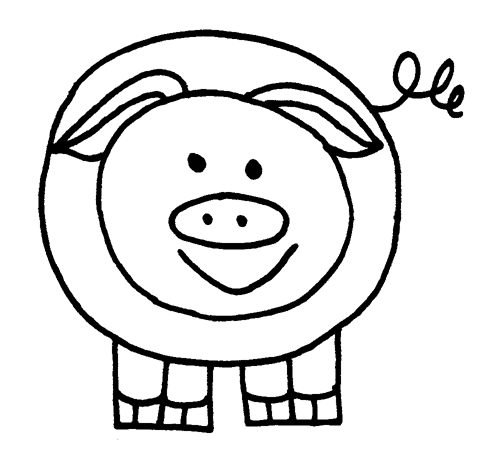 Disegno da colorare: Scrofa (Animali) #3690 - Pagine da Colorare Stampabili Gratuite