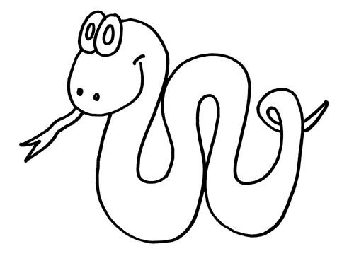 Disegno da colorare: Serpente (Animali) #14338 - Pagine da Colorare Stampabili Gratuite