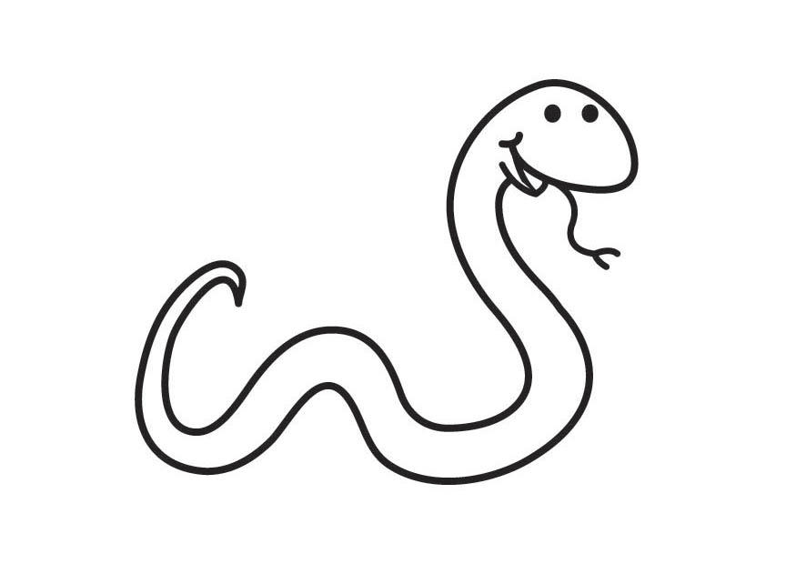 Disegno da colorare: Serpente (Animali) #14353 - Pagine da Colorare Stampabili Gratuite