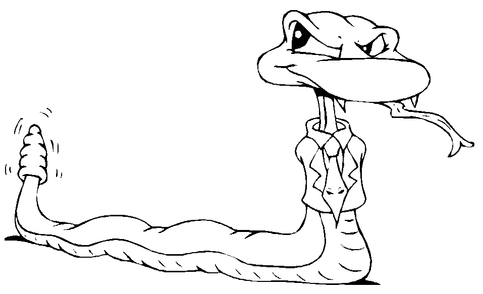 Disegno da colorare: Serpente (Animali) #14369 - Pagine da Colorare Stampabili Gratuite