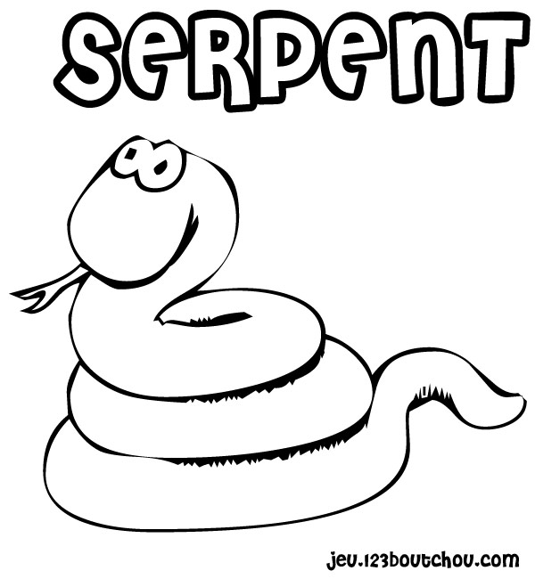 Disegno da colorare: Serpente (Animali) #14375 - Pagine da Colorare Stampabili Gratuite