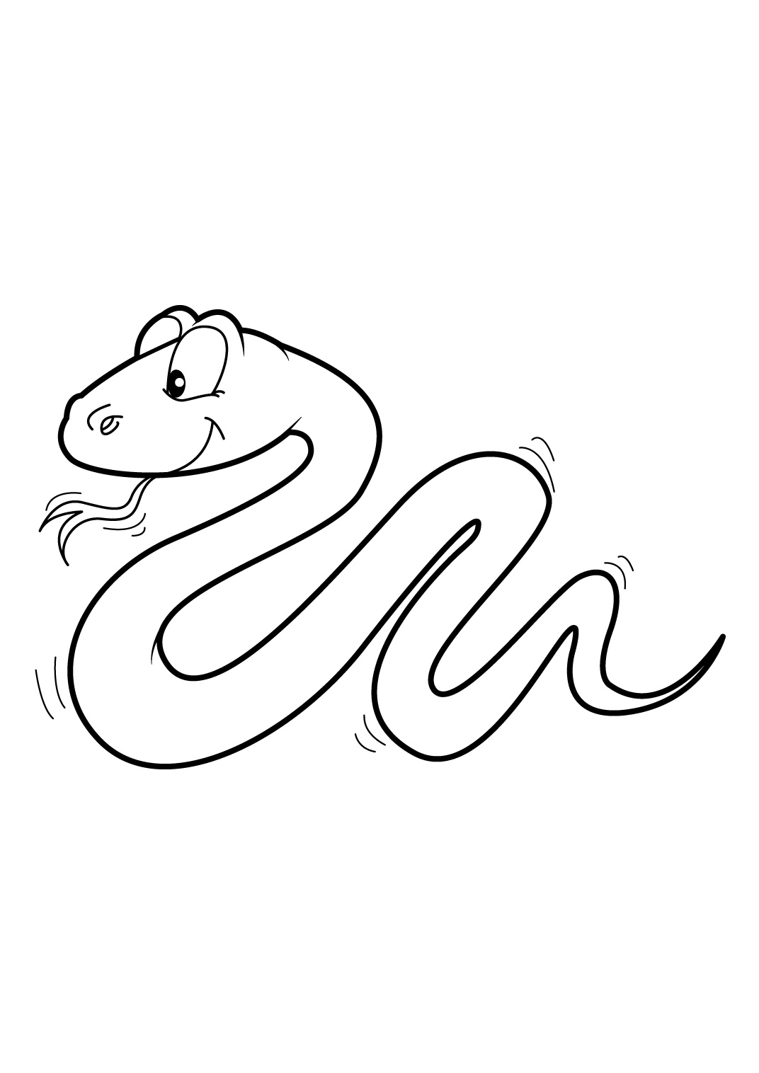 Disegno da colorare: Serpente (Animali) #14390 - Pagine da Colorare Stampabili Gratuite