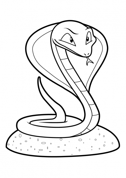Disegno da colorare: Serpente (Animali) #14397 - Pagine da Colorare Stampabili Gratuite