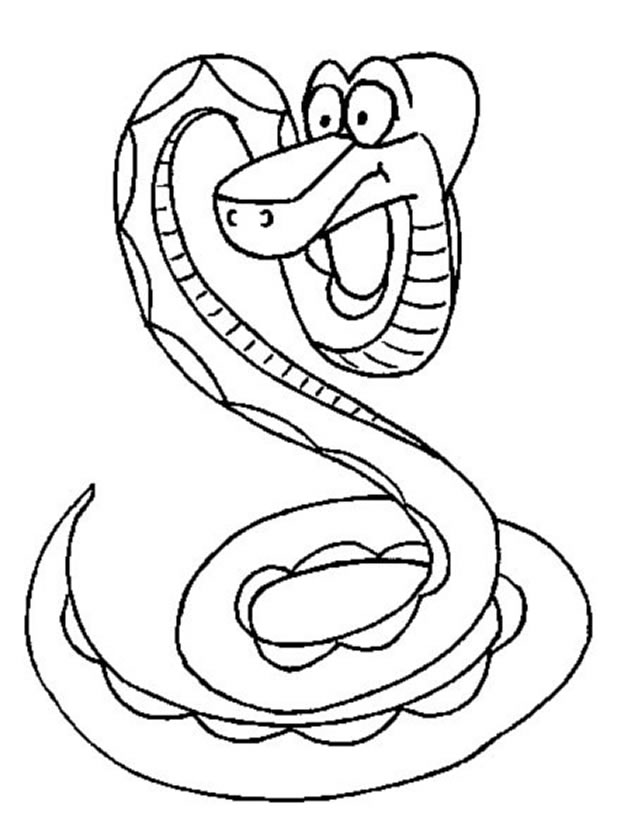 Disegno da colorare: Serpente (Animali) #14403 - Pagine da Colorare Stampabili Gratuite