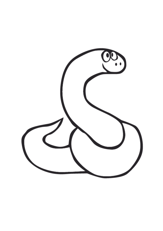 Disegno da colorare: Serpente (Animali) #14409 - Pagine da Colorare Stampabili Gratuite