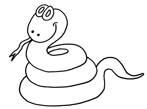 Disegno da colorare: Serpente (Animali) #14427 - Pagine da Colorare Stampabili Gratuite