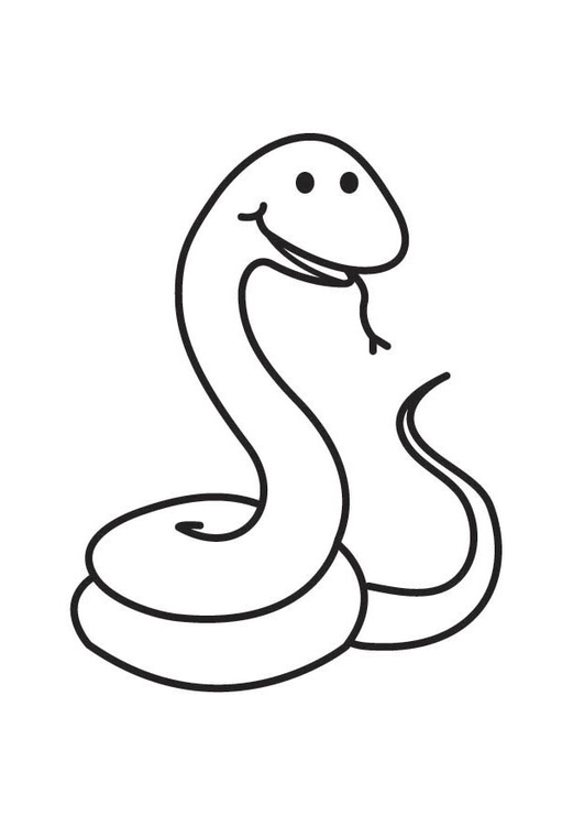 Disegno da colorare: Serpente (Animali) #14440 - Pagine da Colorare Stampabili Gratuite