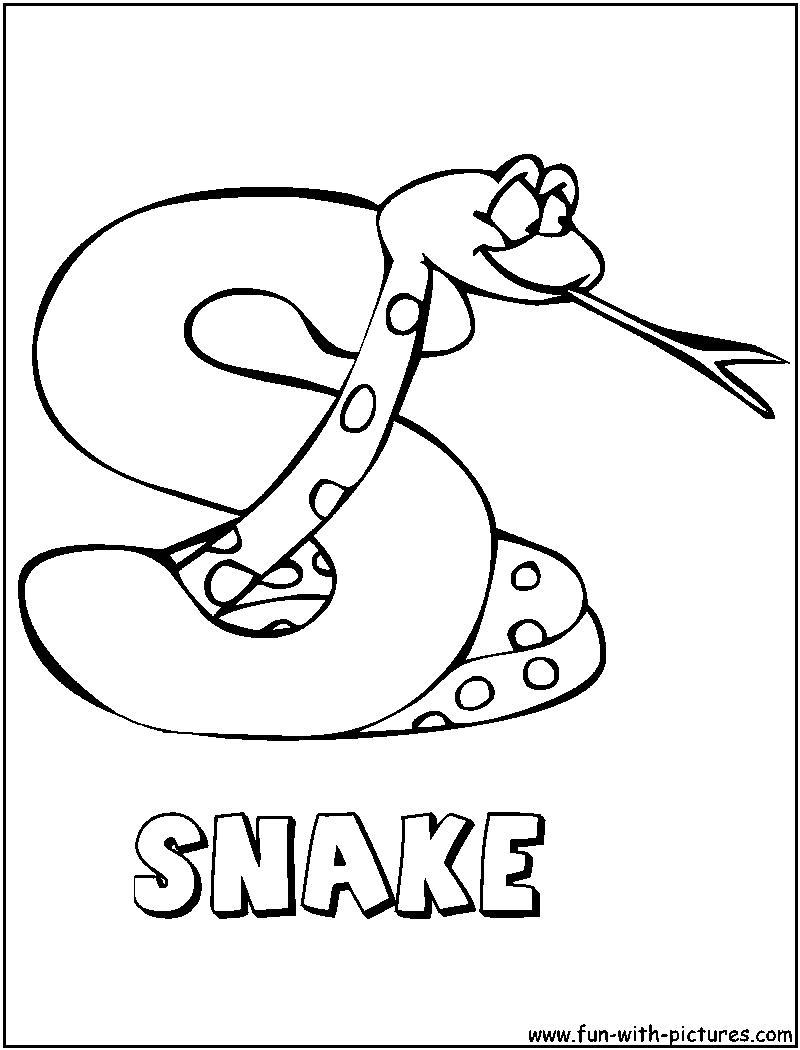 Disegno da colorare: Serpente (Animali) #14441 - Pagine da Colorare Stampabili Gratuite