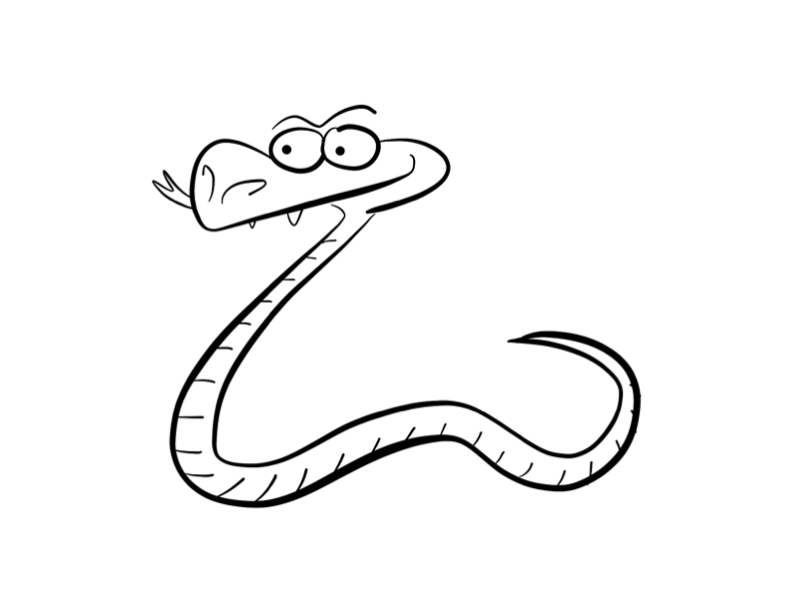 Disegno da colorare: Serpente (Animali) #14521 - Pagine da Colorare Stampabili Gratuite