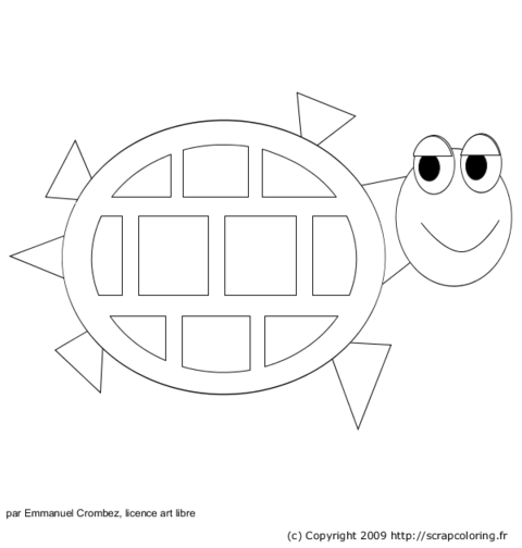 Disegno da colorare: Tartaruga (Animali) #13453 - Pagine da Colorare Stampabili Gratuite